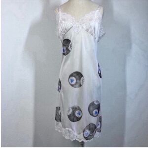 Vintage 8 ball Slip Dress